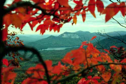Overlook of Table Rock State Park - Pickens County, SC 