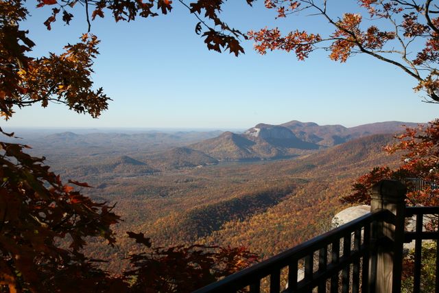 Overlook of Table Rock State Park - Pickens County, SC