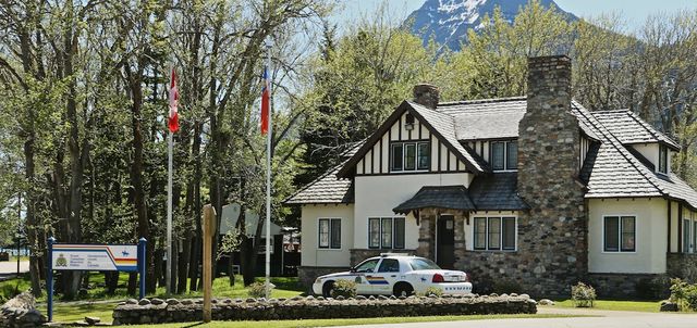Waterton -- Police Station without the Horse 