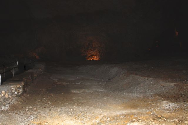 A long hike in Carlsbad Cavern 