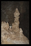 A growing stalactite 