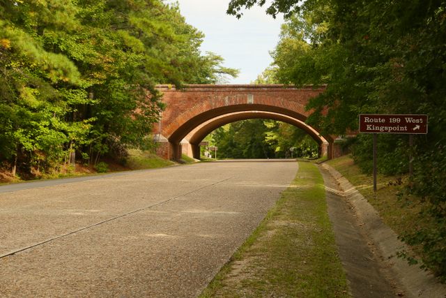 Colonial Parkway -- Double Bridges (Hwy. 109 over the Colonial Parkway 