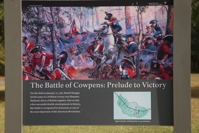 Battle of Cowpens Sign 