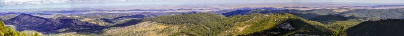 Panorama view from Mt. Coolidge