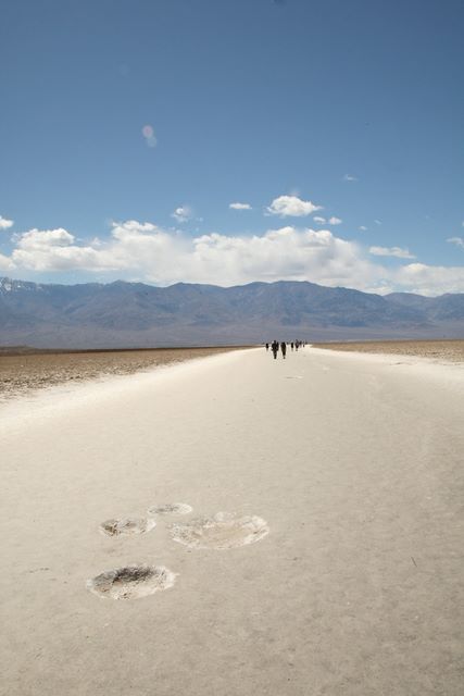 Badwater Basin (earth's lowest point) 