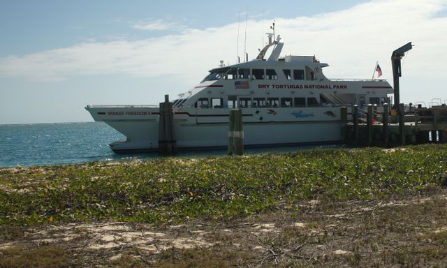 Dry Tortugas - A boat is one way to get this park