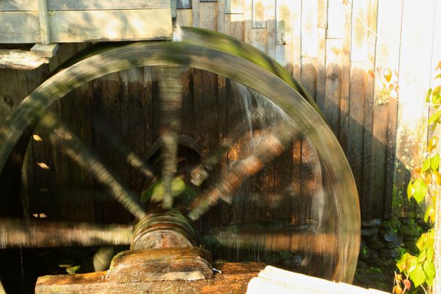 GMS Cades Cove -- Cable Mill - Water Wheel 