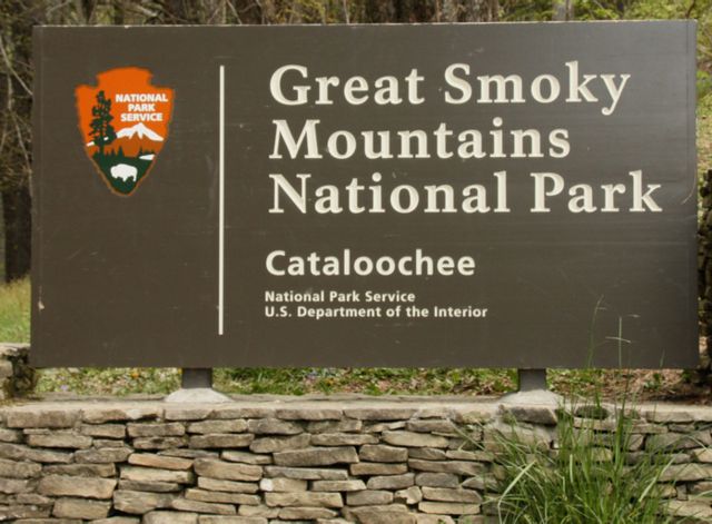 GSM_Cataloochee -- Entrance Sign 