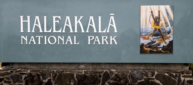 Haleakala Sign