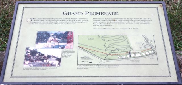 Grand Promenade sign