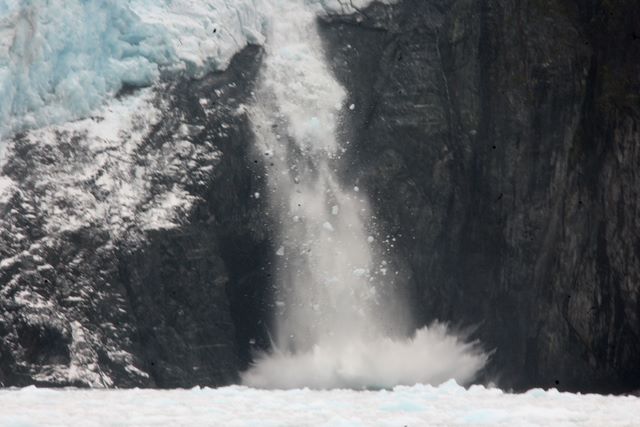 Kenai Fjords National Park - Calving(s) of a Glacier