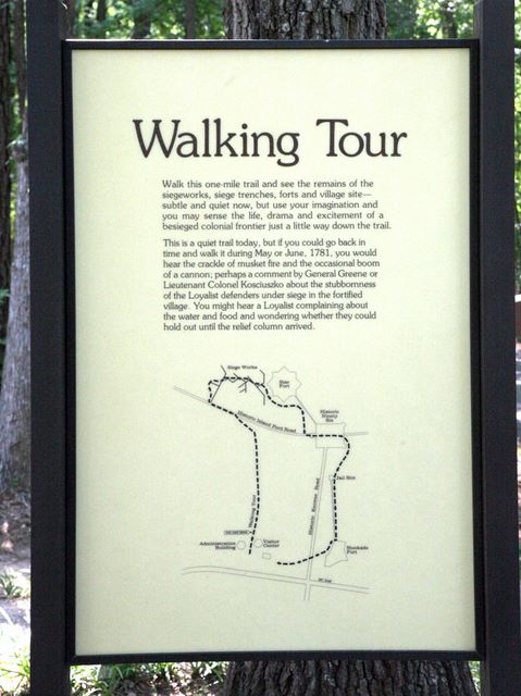 Walking Tour Sign