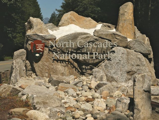 North Cascades -- Park Sign 