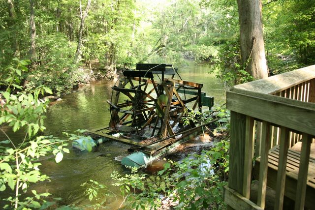 Water Wheel -  Edisto Memorial Gardens, Orangeburg, SC