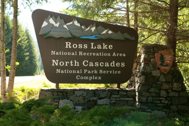 Ross Lake Sign 