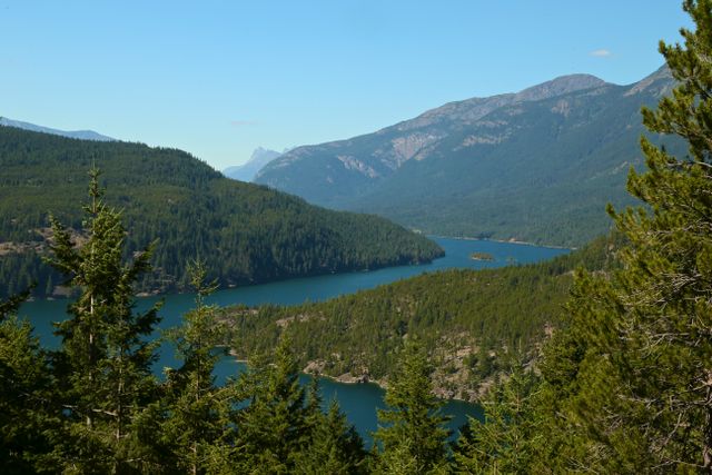 Rose Lake -- Ross Lake Overlook 