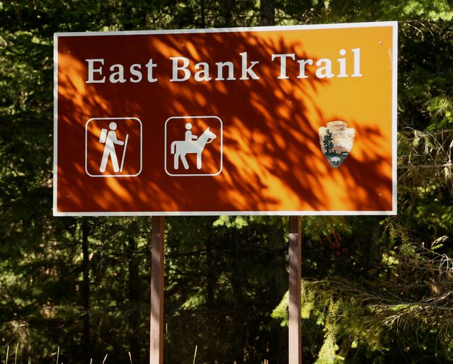 Rose Lake -- Trail Head for Horse Trail and Hiking Trail 