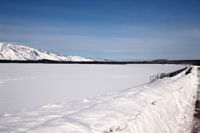 TetonsWinter -- Jackson Lake Dam