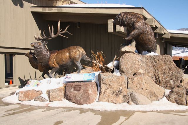 TetonsWinter -- Jackson Hole Visitor's Center 