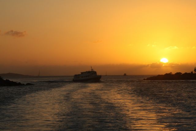 Sunset on St. John's Island 