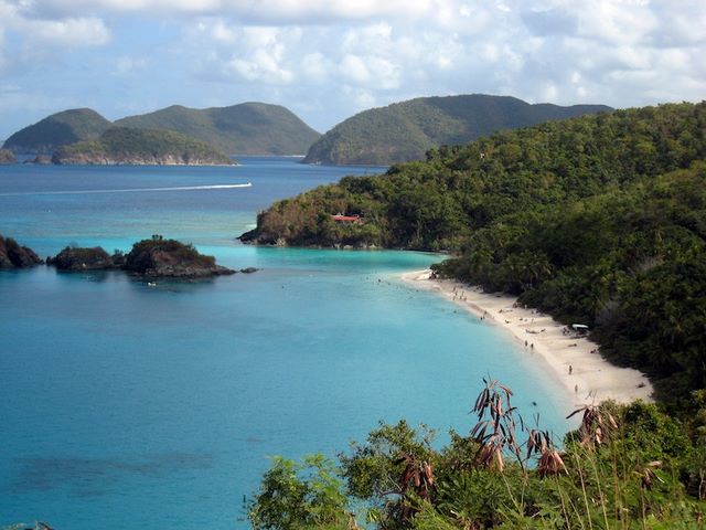 Trunk Bay (one of the top 5 beaches in the world) 
