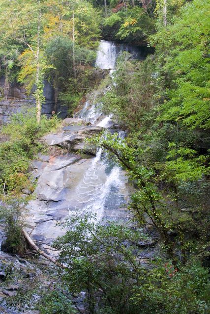 Eastatoe Falls - (Right side)