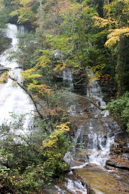 Eastatoe Falls - (Right side) 