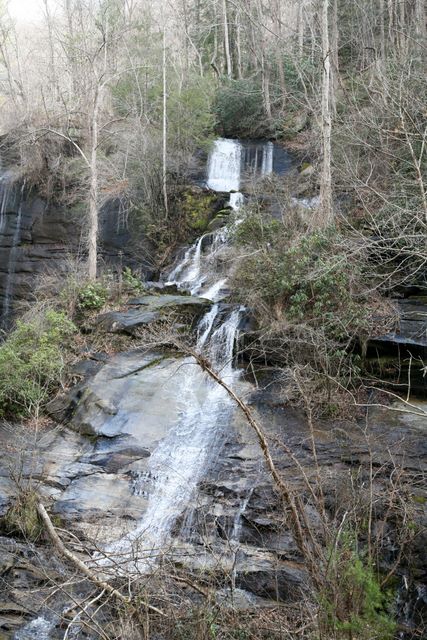 Eastatoe Falls (winter)