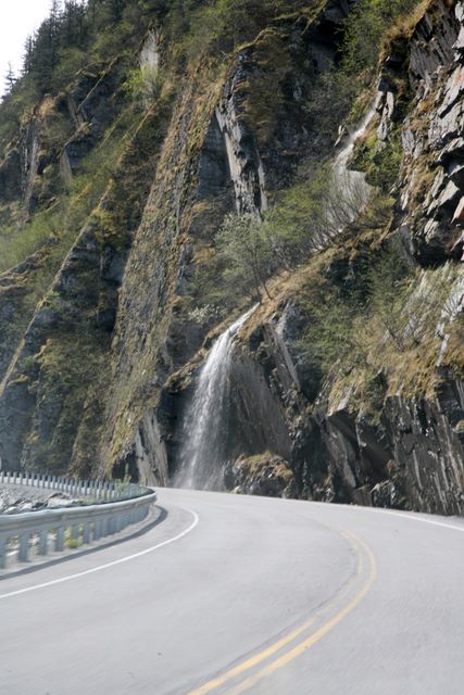 Falls along Hwy 4 near Valdez, AK