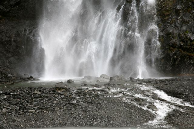 Falls along Hwy 4 near Valdez, AK