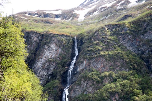 Falls along Hwy 4 near Valdez, AK 