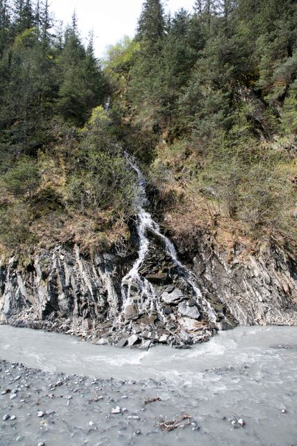 Falls along Hwy 4 near Valdez, AK