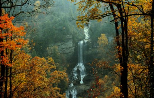 Raven Cliff Falls - Caesars Head State Park, South Carolina 