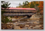 Covered Bridge over Saco River, Conway, NH 