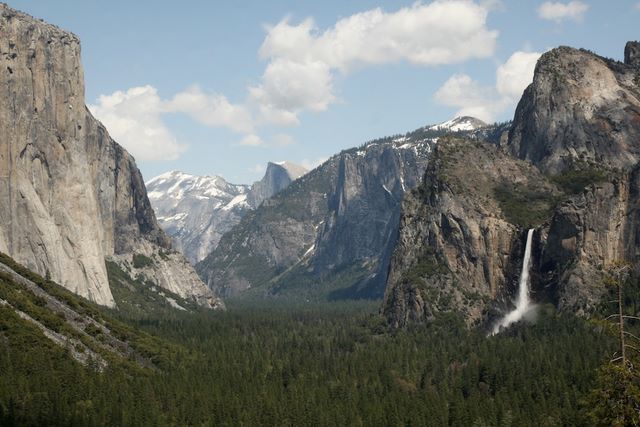 Yosemite Valley from Tunnel View 