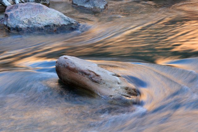 Zion NP -- Water in slow motion 