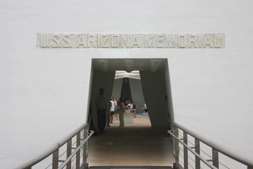 Photo of U.S.S Arizona Memorial