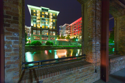 Greenville at Night