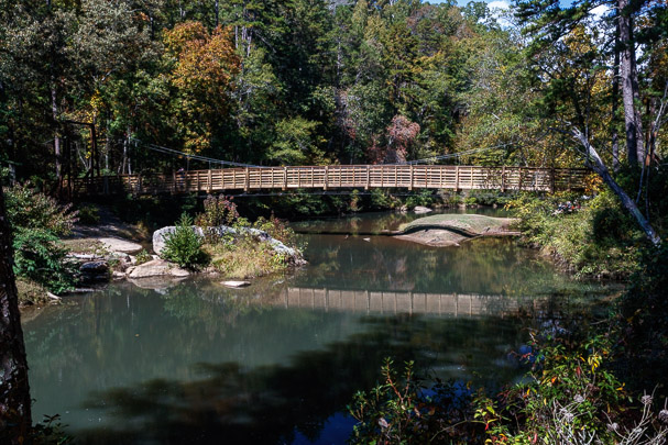 Bridge over Chauga River