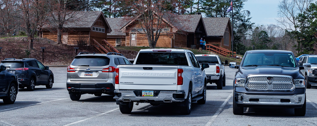 Parking Lot for Visitor's Center