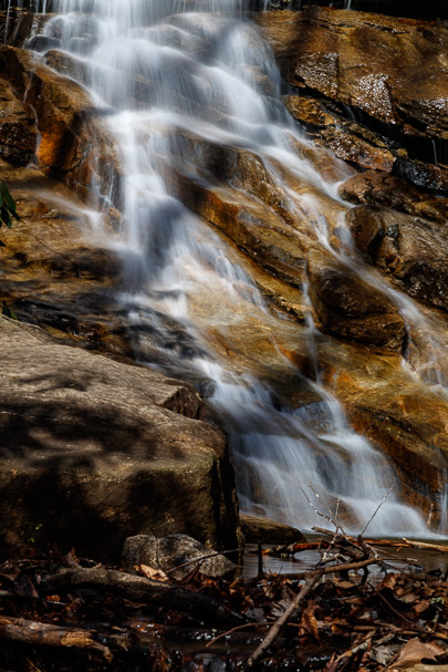 Lower section of Jones Gap Falls