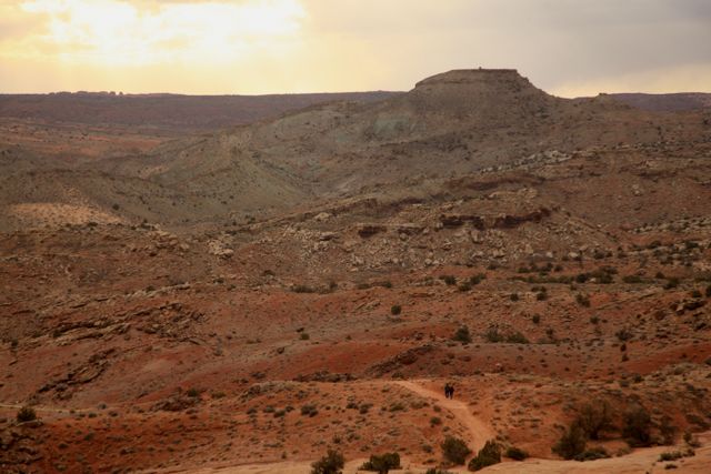 Arches NP Delicate Arch -- Three miles to the top 