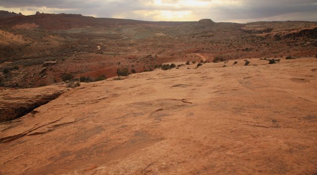 Arches NP Delicate Arch -- Elevation change of 480 feet 