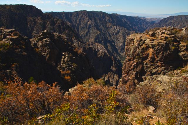 Far end of the canyon 