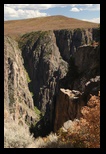 Overlook View of part of the upper end of the canyon 