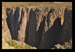 Canyon is 1/2 mile deep in places 