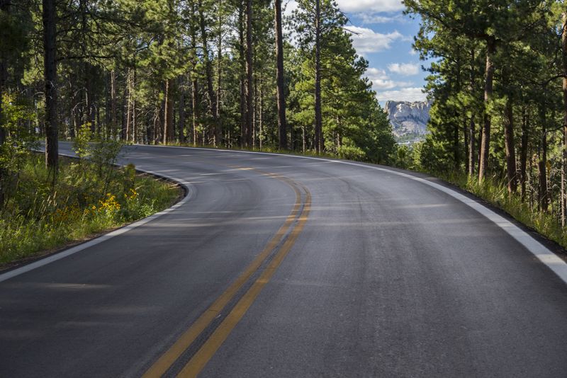 US Hwy 16 just out of Keystone, SD