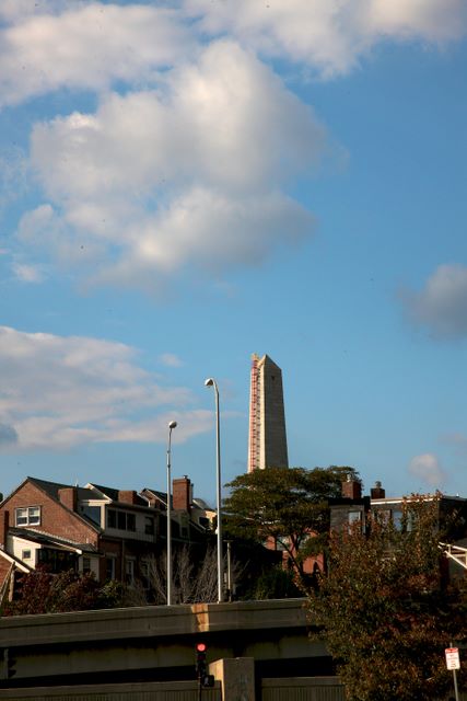 Bunker Hill Monument at a distance 
