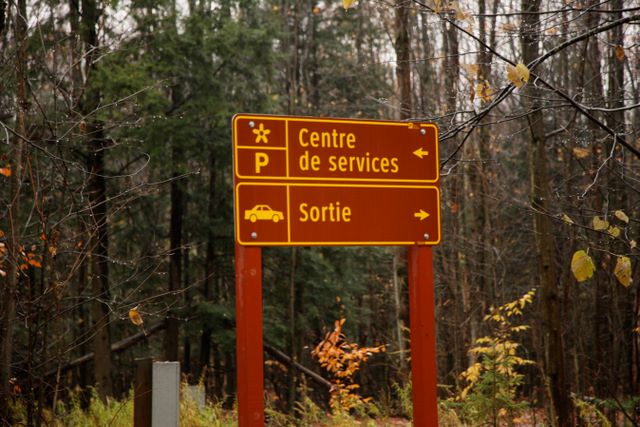 Local sign in French 