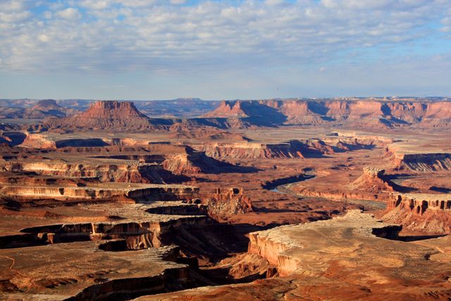 Canyonlands -- Orange Cliffs Overlook 